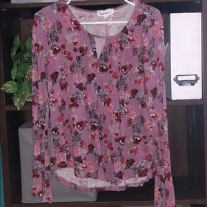 Juniors floral top